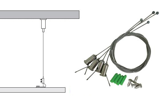  Artikelbild 1 des Artikels “Montageset für Flächenleuchte - ID 05177 “
