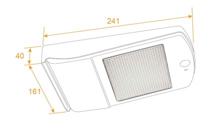 Artikelbild 3 des Artikels “Solar-Wandleuchte  4W, 4000K, IP66 - ID07315 “