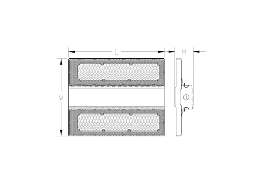  Artikelbild 3 des Artikels “GX700 Eckiger Hochleistungsstrahler (ClickSwitch) - 400W “